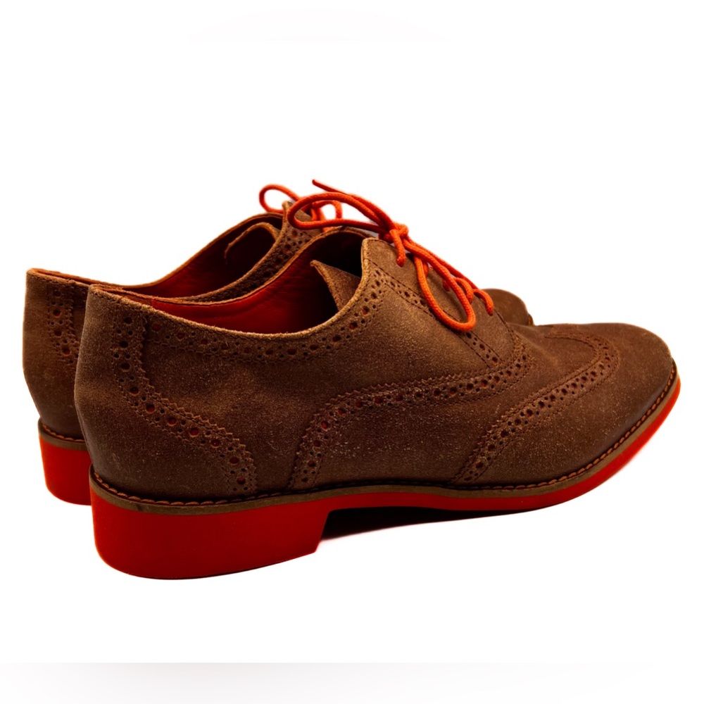 Cole Haan Brown and Orange Flats - Picture 7 of 16